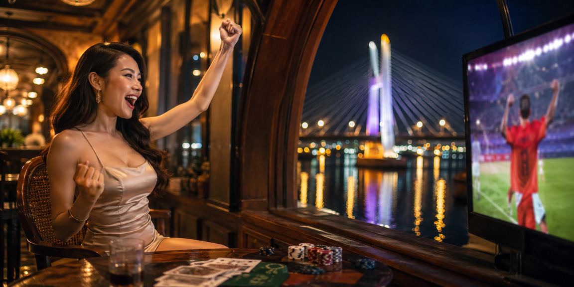 Người dùng tại Cần Thơ thưởng thức cà phê và tham gia trò chơi bài trực tuyến