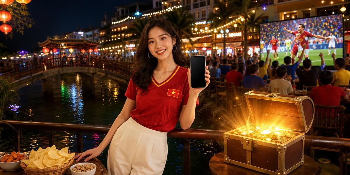 Người dùng tại Phú Quốc đăng ký tài khoản và nhận bonus chào mừng
